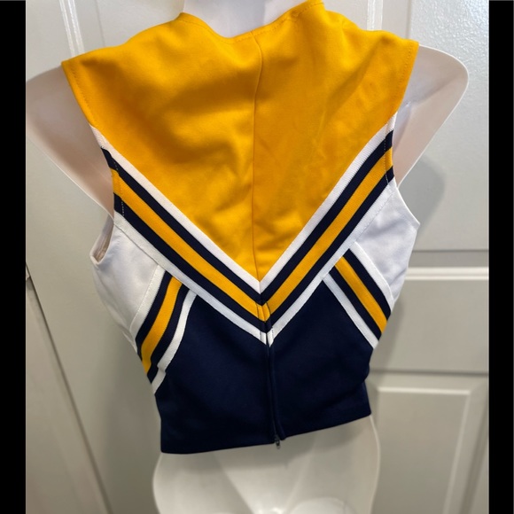 Vintage Trojans cheerleading cheerleader inform top S/M - Picture 2 of 11